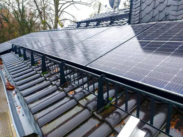 Garantie für die Installation von
Solarmodulen